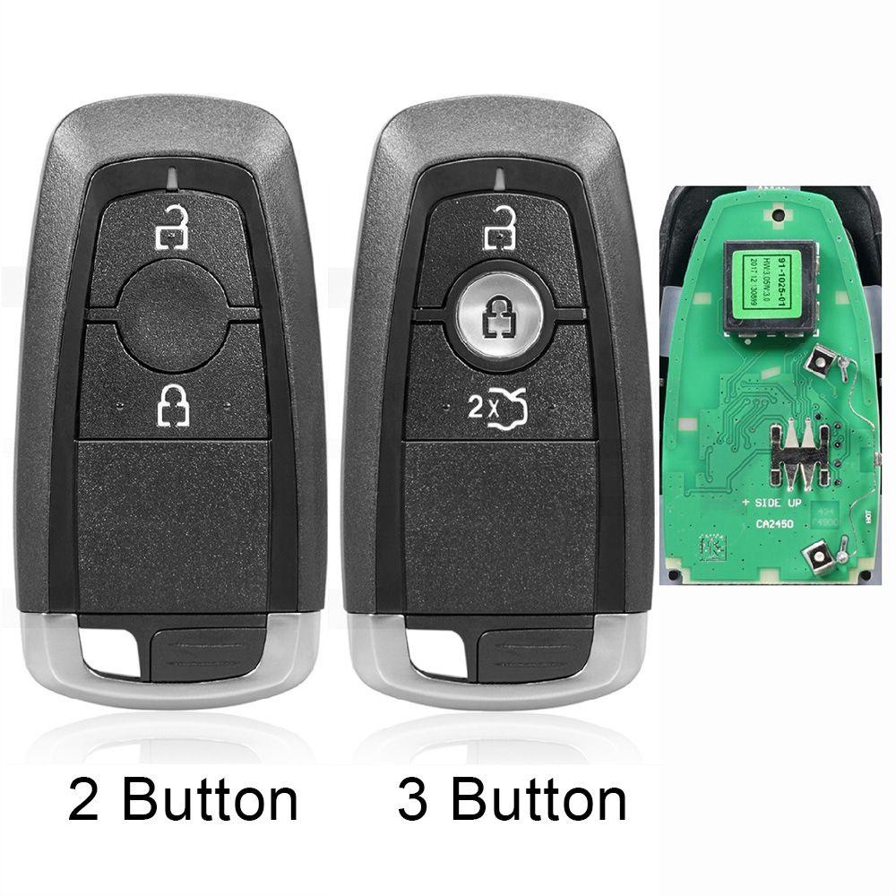 Chìa Khóa Điều Khiển Từ Xa SHOUKEY 3 Nút Siêu Bền Tiện Dụng Cho ford Mondeo Mustung