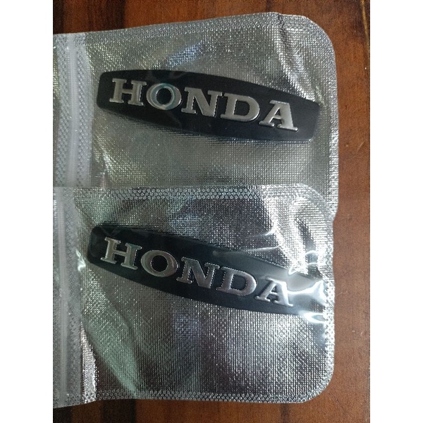 Bộ 2 lô gô nổi cứng siêu đẹp Honda nhập Thái