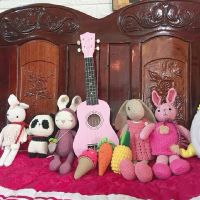 thỏ len HandMade 40cm- Sleeping Bunny Zoe