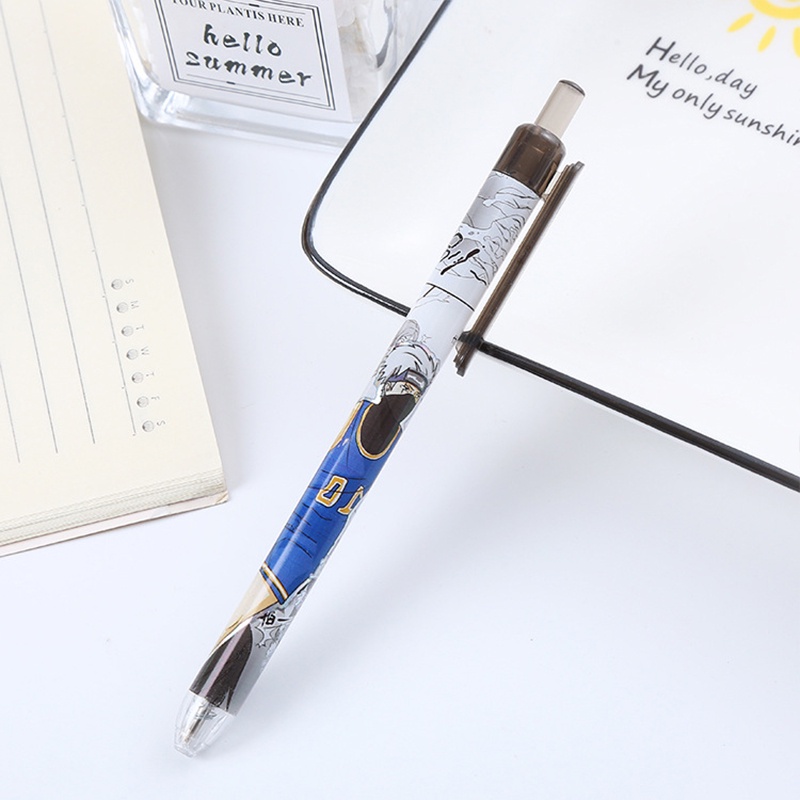 Bút Mực gel Mực Đen Ngòi 0.5mm In Họa Tiết Hoạt Hình Dễ Thương