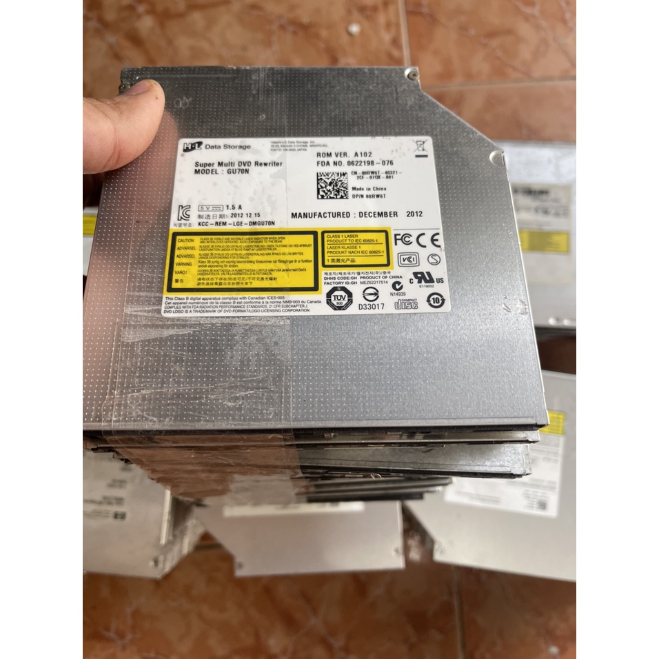 Ổ đĩa DVD SATA laptop gắn trong hoặc gắn ngoài, DVD-RW tương thích tất cả các dòng laptop - Loại DVD 9.5mm và 12.7mm