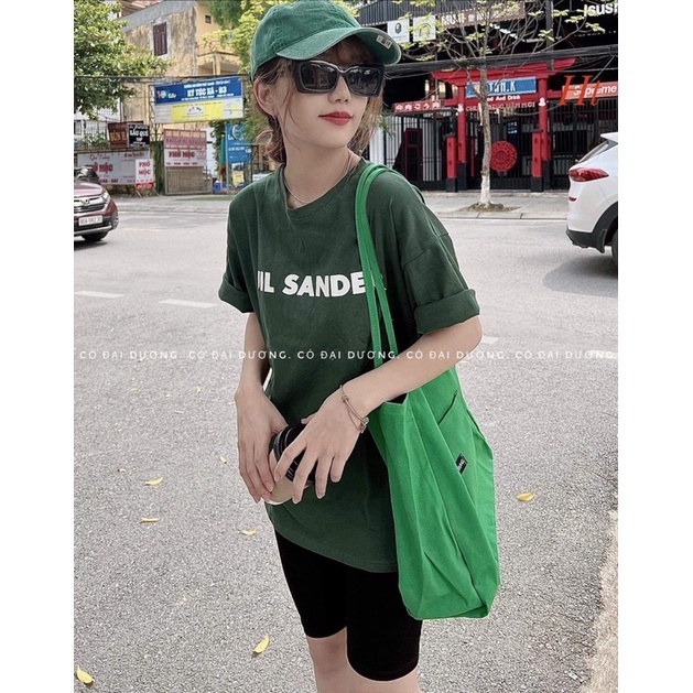 Sét áo JIL rêu +quần legging HT12