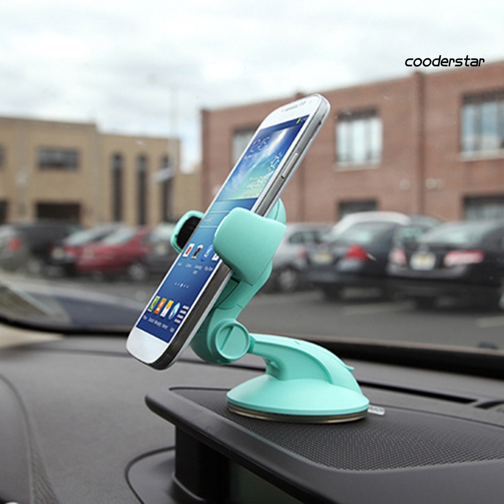 Giá đỡ điện thoại xoay 360 độ có giác hút gắn bảng điều khiển xe hơi thông dụng