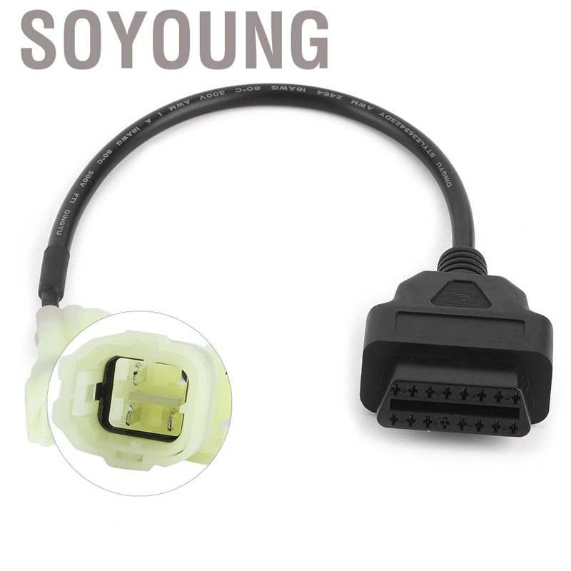 Dây Cáp Chuyển Đổi OBD2 Sang 4 Chấu Chất Lượng Cao Cho Xe Máy Honda