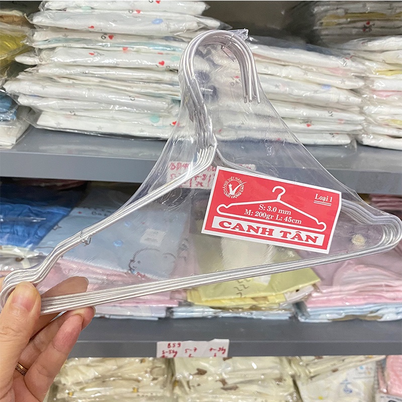 10 móc treo quần áo trẻ em bằng nhôm hàng loại 1 _PK95