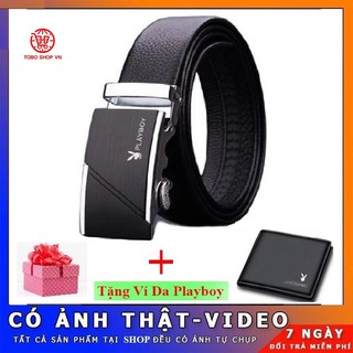 [ HÀNG HIỆU ] Thắt Lưng Nam Thời Trang Cao Cấp + [ Tặng Ví Da Playboy ]   | Bảo Hành 1 Đổi 1 | Siêu Bền Đẹp !