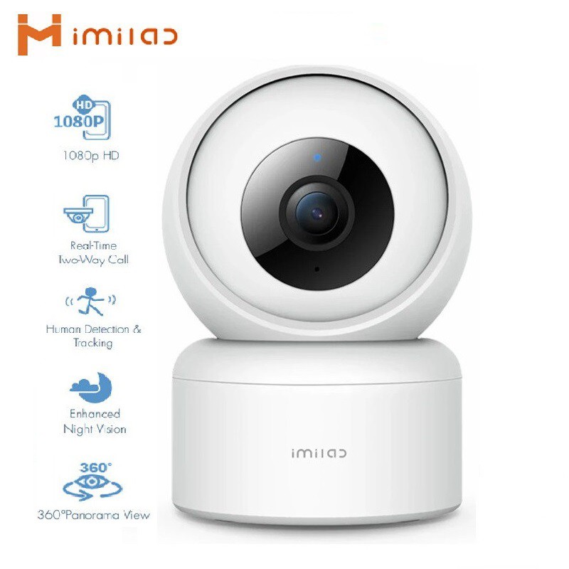 Bản Quốc Tế Camera IP Xiaomi IMILAB C20 360 độ FullHD 1080P Wifi giám sát dùng app Imilab - Minh Tín Shop