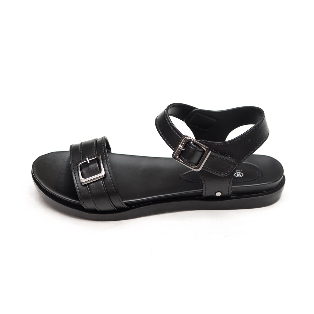 GIÀY SANDAL QUAI HẬU ĐẾ BẰNG QUAI NGANG NỮ BITA'S SYN.239 (ĐEN + TRẮNG + XÁM) - BITAS