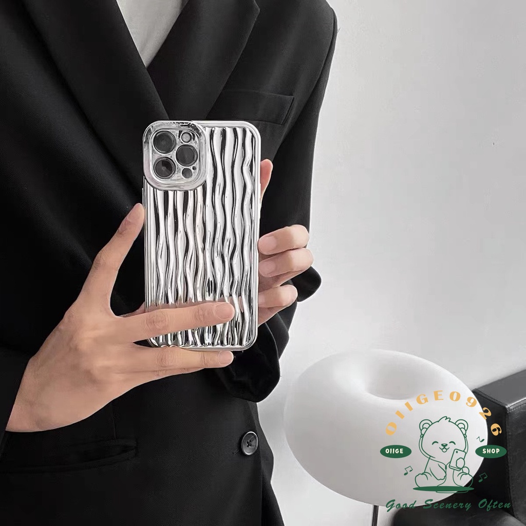 Ốp Lưng HọA TiếT SóNg NướC Cho Iphone 13 12 / 11 Pro Max / Mini Xs Max Xr X