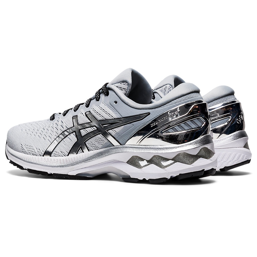 Giày chạy bộ nữ Asics GEL-KAYANO 27 PLATINUM 1012A763.020