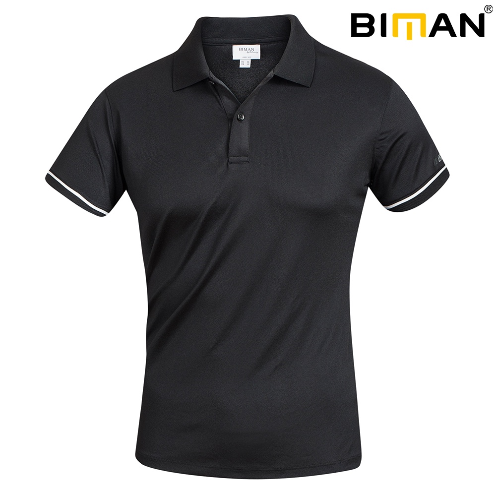 Áo polo nam thun cổ bẻ Biman by Biluxury bo tay phối màu trẻ trung lịch lãm 5APCT013 | BigBuy360 - bigbuy360.vn