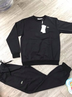 Bộ nỉ da cá Lacoste Size 60-70kg