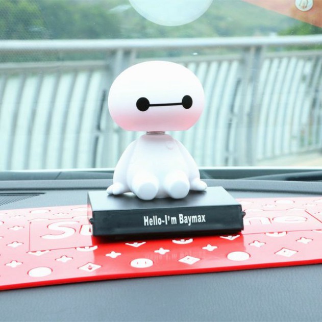 [RẺ NHẤT SHOPEE] Mô hình Đồ chơi kiêm giá đỡ điện thoại Baymax Big hero 6 figure disney trang trí oto