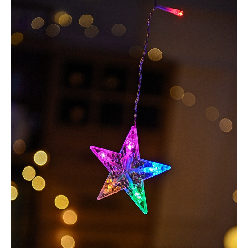 Dây đèn LED dài 2.5m chống thấm nước trang trí nhà cửa/ngoài trời/sự kiện