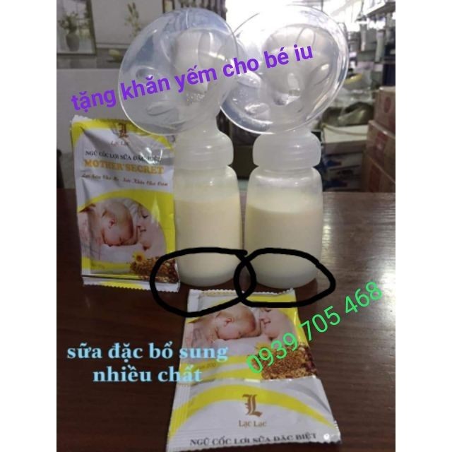 Ngũ Cốc Lợi Sữa Phấn Hoa Lạc Lạc