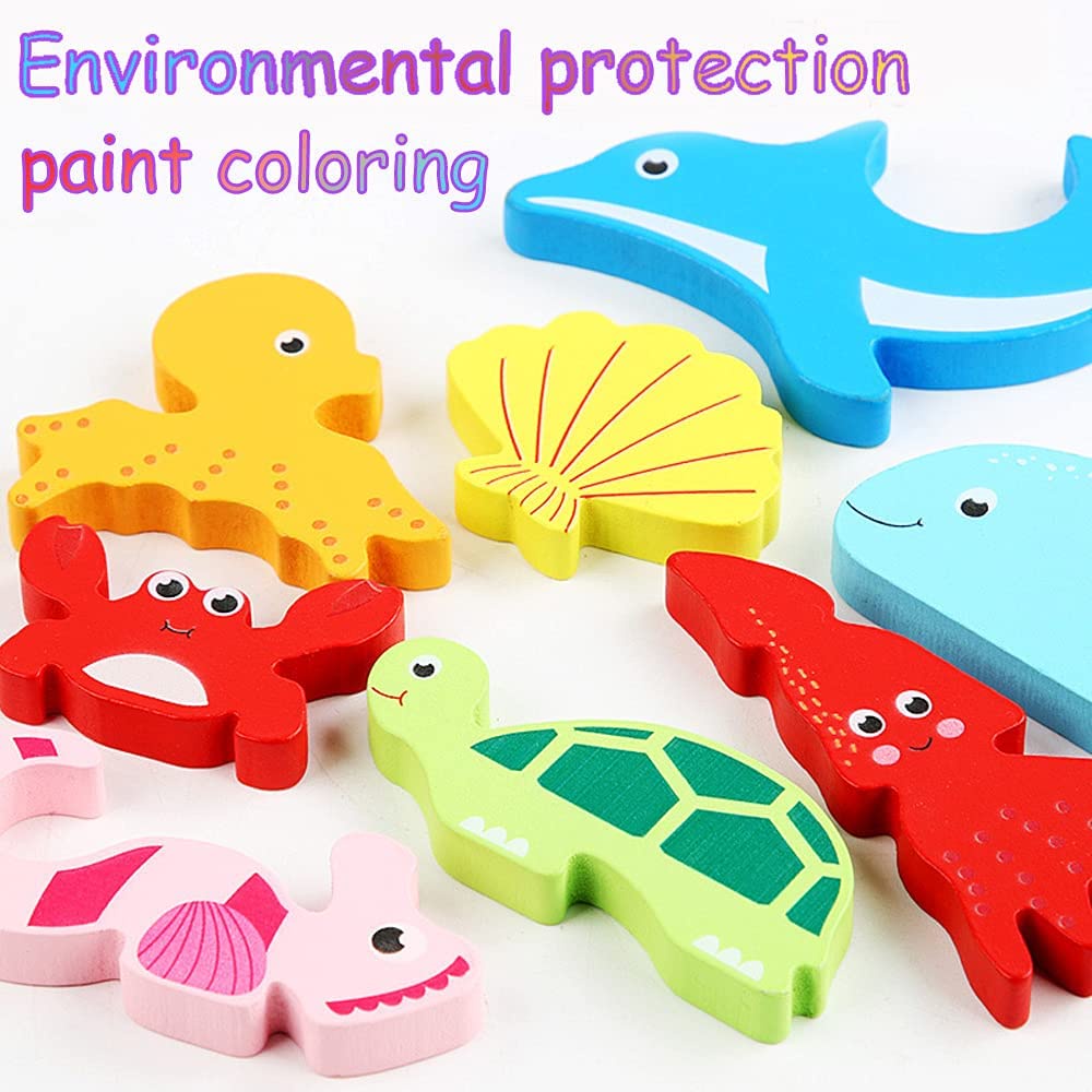Bộ Đồ Chơi Xếp Hình Học Toán 3D Bằng Gỗ Nhiều Màu Sắc Chất Lượng Cao Cho Bé