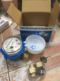 Đồng hồ nước Vikido ĐHN-02 phi 15