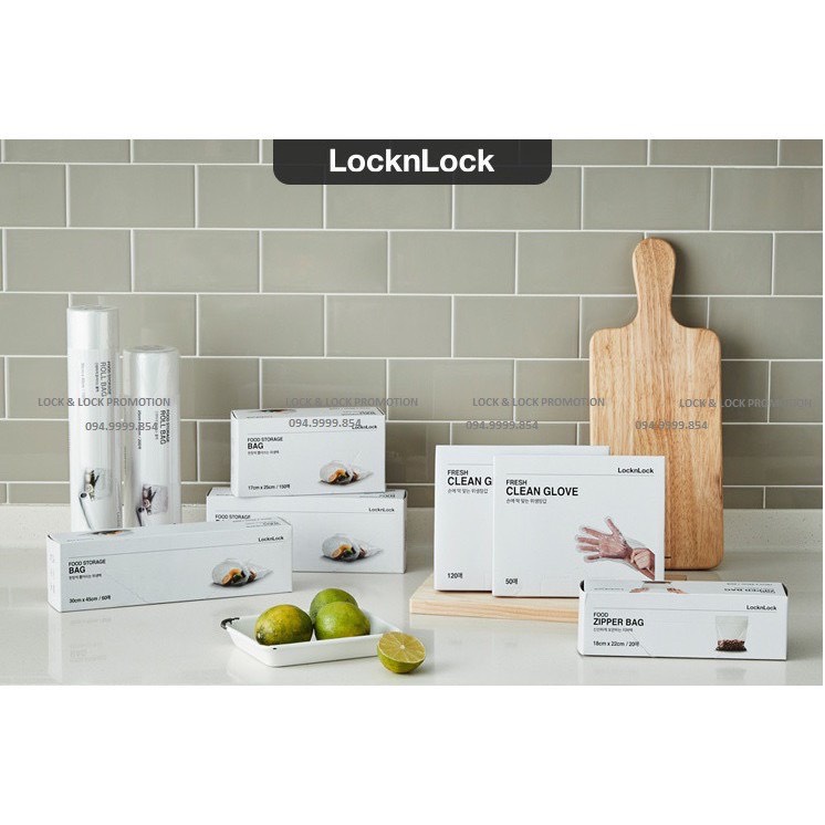 Túi đựng thực phẩm, Màng bọc thực phẩm, Giấy Thấm Dầu Lock&Lock LWP801 - Made in Korea