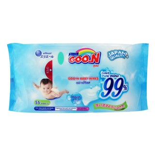 Khăn giấy ướt Goon Thái chính hãng 55 tờ/ Bịch