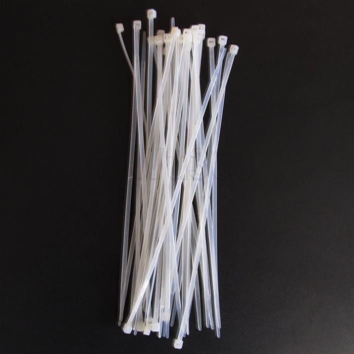 Dài 300mm - Bịch 100 cái dây thít nhựa, dây rút nhiều màu