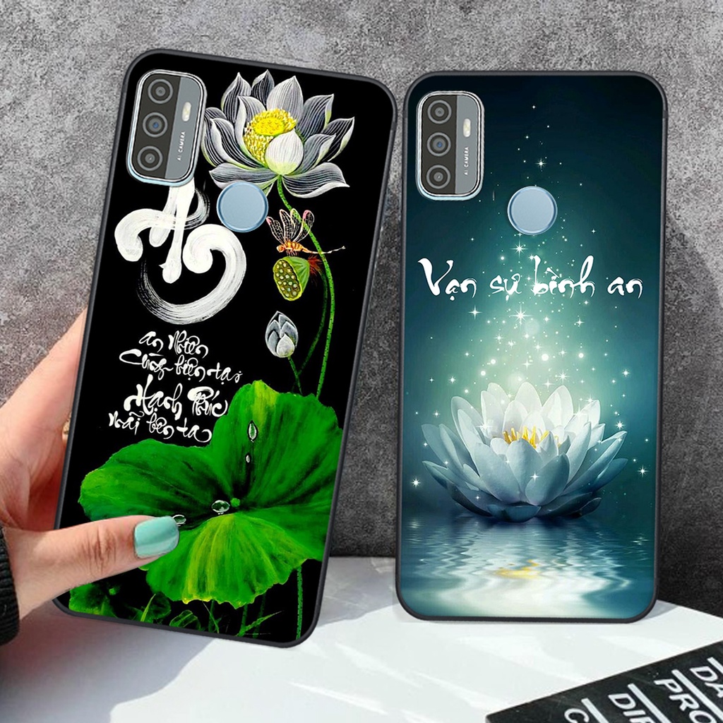 Ốp lưng Oppo A53 in hình chữ tài chữ lộc, Cha Mẹ, bình an SIÊU ĐẸP