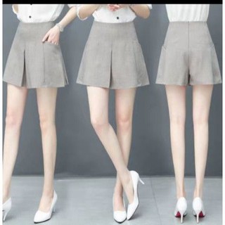 (BIG SIZE) quần giả váy cạp cao xẻ tà giữa siêu hot G005