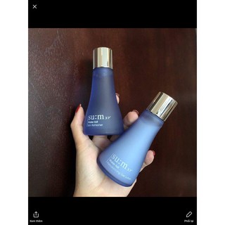 Cặp nước hoa hồng, sữa dưỡng sum xanh 50ml