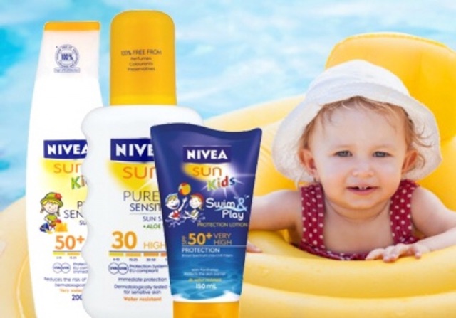 Kem Chống Nắng NIVEA Sun Kids Protect & Sensitive Lotion 50+ 200ml