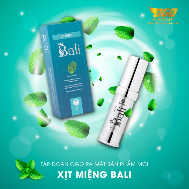 xịt miệng Bali