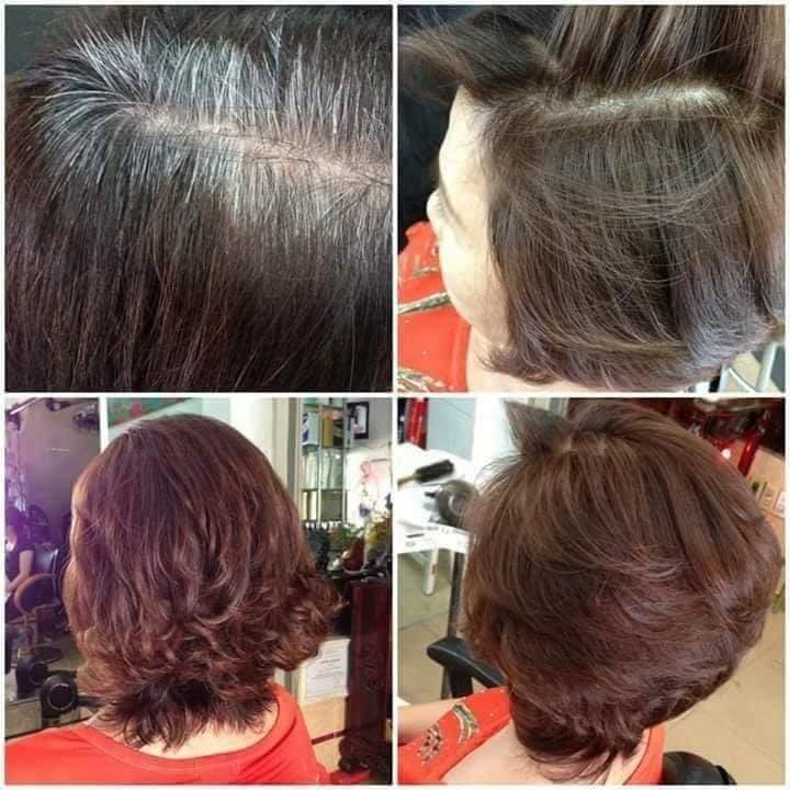 Kem Hỗ Trợ Nhuộm Phủ Bạc DVG, Không Dính Da đầu, Chuẩn Màu, Không Hại Tóc, sản phẩm thiết yếu dành cho salon