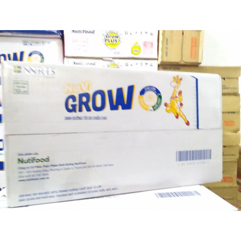 Thùng sữa Nuvi Grow 110ml Nutifood