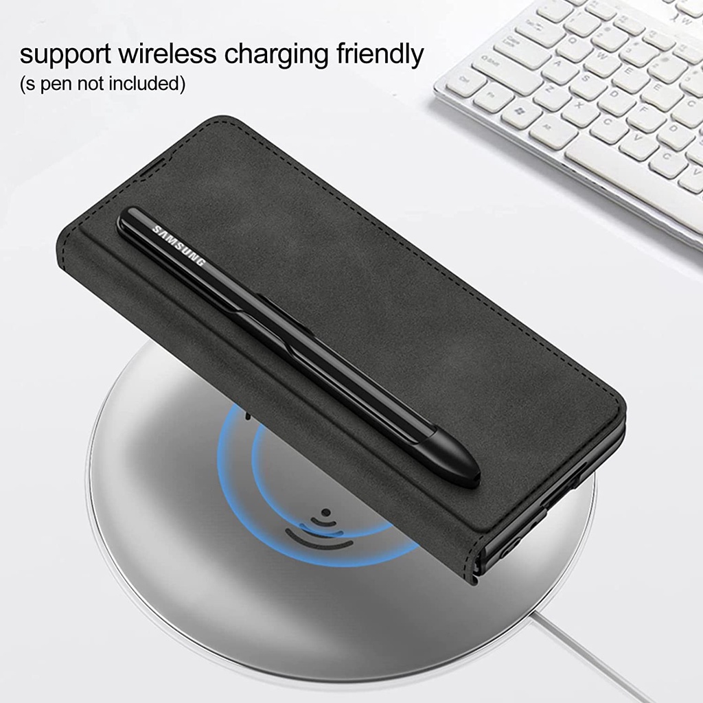 Bao Da Điện Thoại Chống Trầy Xước Cho Samsung Galaxy Z Fold 3 / Z Fold 4 Galaxy Z Fold 3 / Fold 4 5G 2021