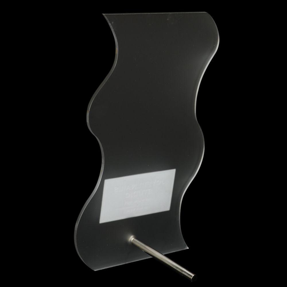 [Hàng mới về] Bảng trưng bày móng tay giả nghệ thuật làm từ acrylic màu mờ trong suốt có thể tháo rời