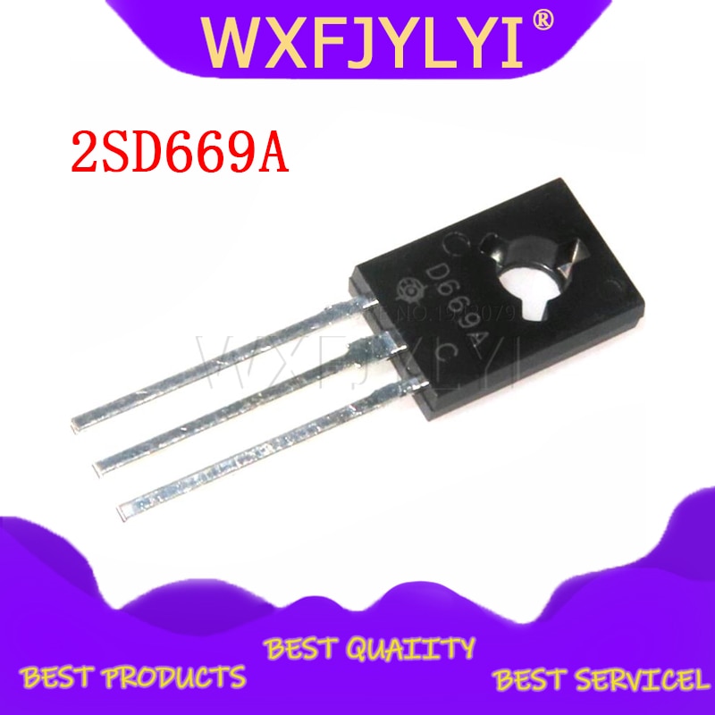 10 CÁI 2SD669A TO-126F 2SD669 D669A D669 TO-126 Triode mới và nguyên bản