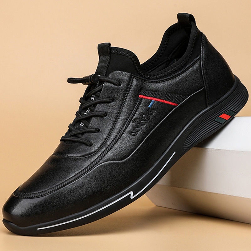 ✚ 【Gửi hàng từ Trung Quốc】Giày nam 2022 Mùa xuân và mùa thu Giày thường mới Xu hướng tất cả các trận đấu giày da nam Già