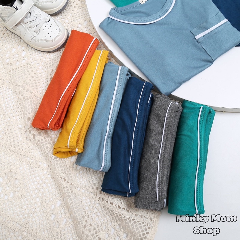 Bộ Ba Lỗ Thun Lạnh Minkymom Cho Bé Trai Bé Gái (28-40kg) - Minkymomshop Ms022