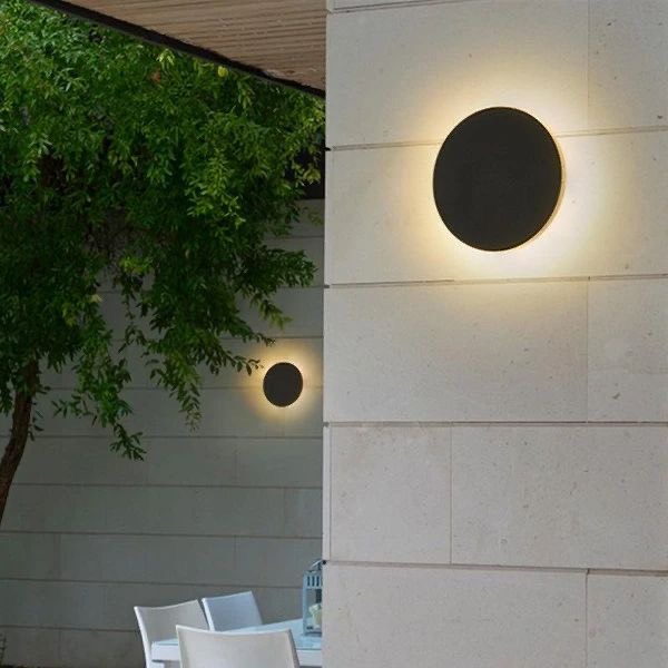 Đèn decor trang trí phòng gắn tường, ốp tường , đèn hắt tường phong cách hiện đại - Gỗ Nâu