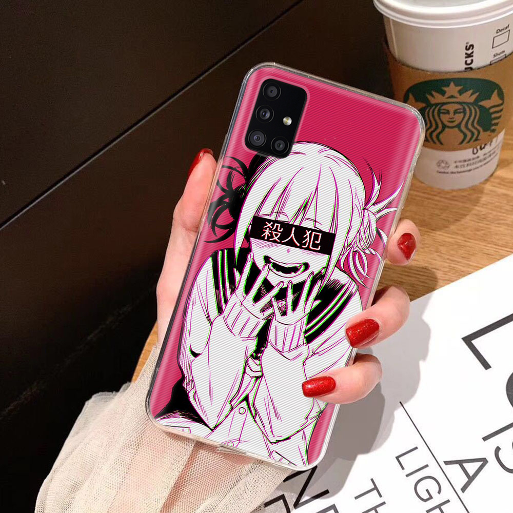 Ốp Điện Thoại Trong Suốt Hình Anime Ahegao Cho Samsung Galaxy Note 20 Ultra S20 10 FE Lite Plus Ta89
