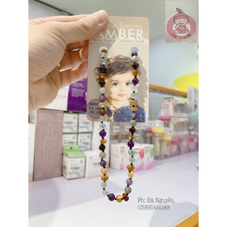 Vòng hổ phách dành cho các bé
