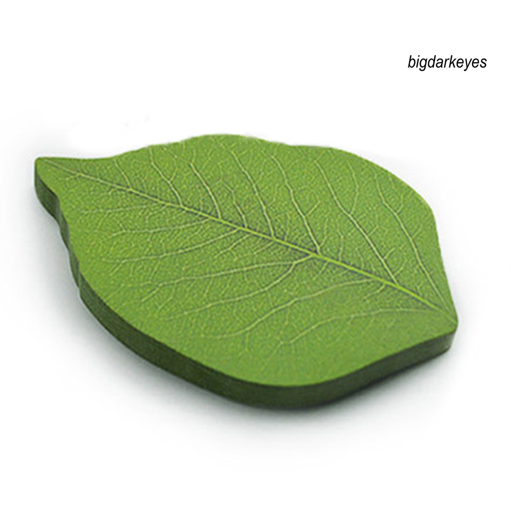 Giấy Ghi Chú Hình Chiếc Lá Sáng Tạo