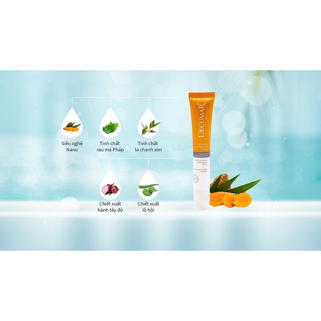 DECUMAR-GEL & DECUMAR GEL RỬA MẶT NGỪA MỤN