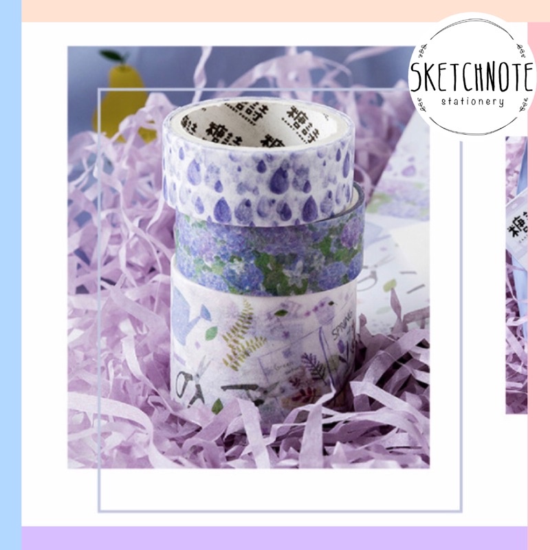 Washi - washitape set 3 cuộn WS001