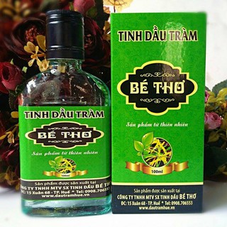 Tinh dầu tràm Bé Thơ lọ 100ml --tặng 1 kẹp chống muỗi cho bé