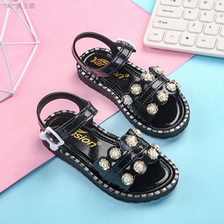 ❄Giày sandal đế mềm đính đinh tán phong cách công chúa cho bé gái