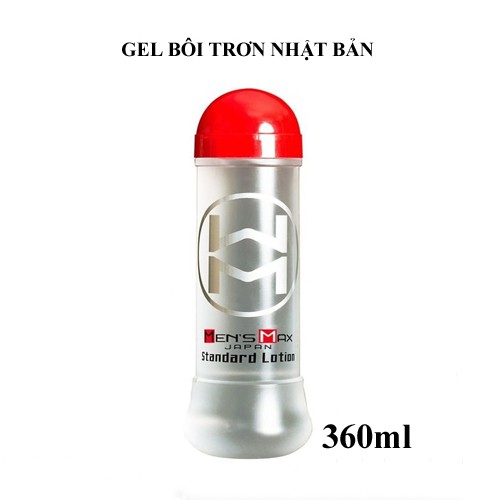 Gel bôi trơn MensMax 360ml cao cấp nhập khẩu nhật bản