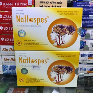 NATTOSPES hỗ trợ điều trị và phòng ngừa tai biến mạch máu não
