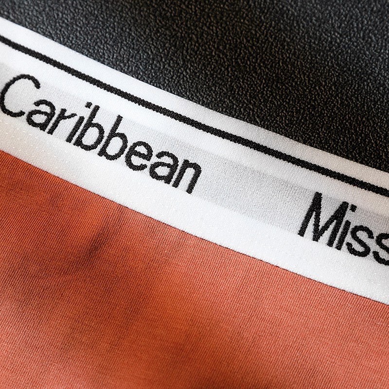 (Có BIGSIZE) Quần lót lọt khe thể thao cạp chữ MISS CARIBBEAN