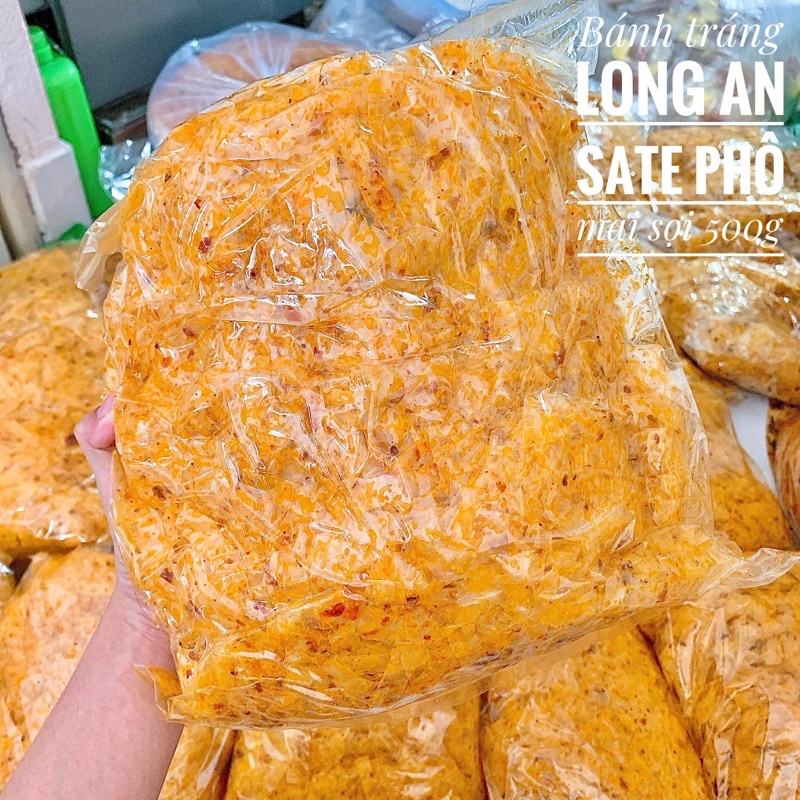 Bánh tráng long an phô mai sợi 500g Mạnh Hùng