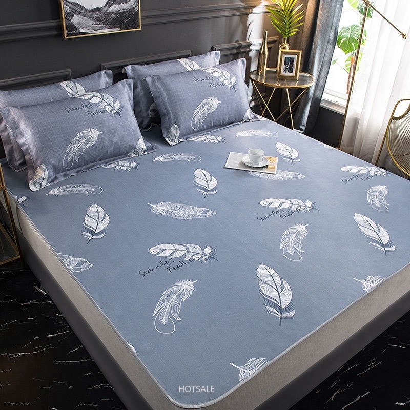 Tấm trải giường xếp gọn lụa mát mùa hè điều hòa nhiệt độ cho giường đơn đôi ký túc xá sinh viên