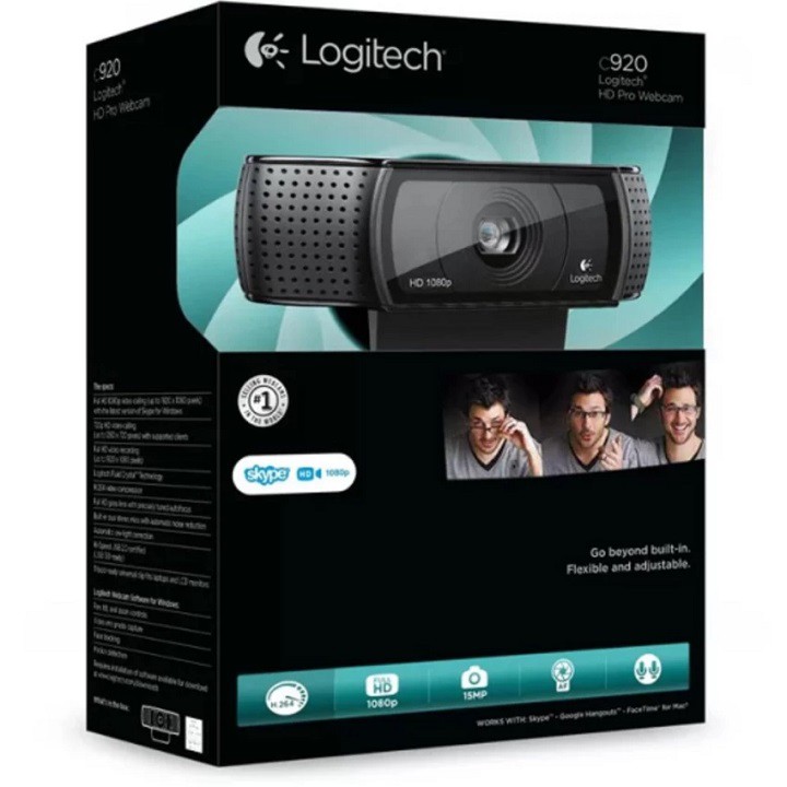 Webcam HD 1080p - Logitech C920